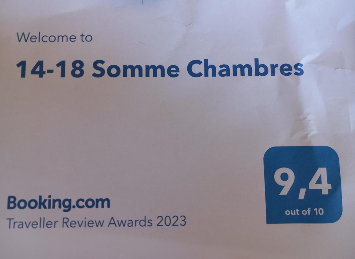 14-18 Somme Chambres Beaucourt-sur-l'Ancre Eksteriør bilde
